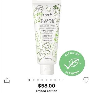 FRESH Soy Cleanser (new and sealed)